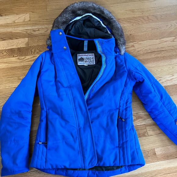 Obermeyer ski jacket size 6 women’s bomber style - Picture 3 of 9